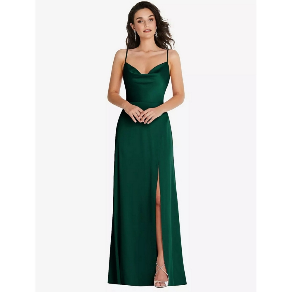 THREAD Cowl Neck Line Maxi Dress Gown Small